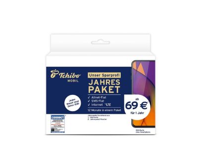 Ein ganzes Jahr in einem Paket: Einmal bezahlen – ein Jahr lang surfen und telefonieren