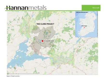 Hannan-Bohrungen in Kilmurry in Irland