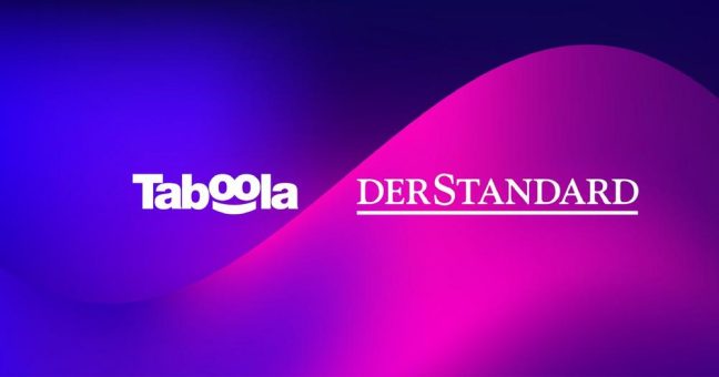 Taboola und DER STANDARD verkünden exklusive Partnerschaft über zwei Jahre