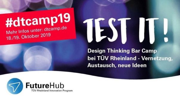 TÜV Rheinland: Gastgeber des nächsten Barcamp Design Thinking dtcamp.de