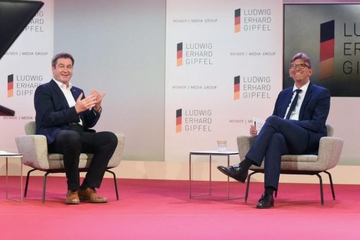 Ministerpräsident Dr. Markus Söder, MdL, übernimmt Schirmherrschaft des Ludwig-Erhard-Gipfels 2022