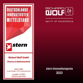 Richard Wolf zählt zu „Deutschlands innovativstem Mittelstand“