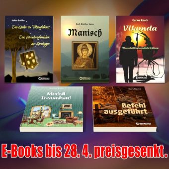 Abenteuer im Nichtschlafland, Macht und Kunst, Kunst und Macht sowie mehr als 15.000 Mark Manko – Fünf E-Books von Freitag bis Freitag zum Sonderpreis