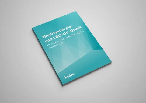 bvdm-Publikation beleuchtet Niedrigenergie- und LED-UV-Druck