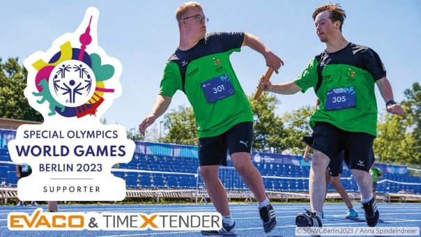 EVACO ist Supporter der Special Olympics World Games Berlin 2023