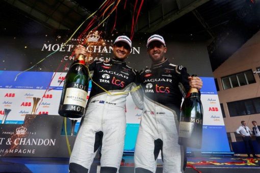 Historischer Triumph: Jaguar TCS Racing holt beim E-Prix Berlin den ersten Doppelsieg in seiner Formel-E-Geschichte