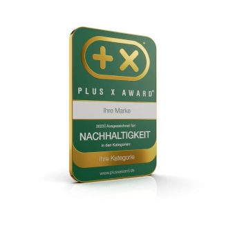PLUS X AWARD zeichnet Nachhaltigkeit aus