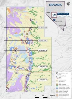 USCM skizziert Bohrpläne für das Lithium-Grundstück Clayton Ridge