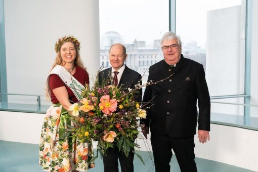 Valentinsstrauß beim Bundeskanzler – Vielfalt des Gartenbaus