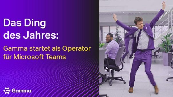 Gamma startet als Operator für Microsoft Teams