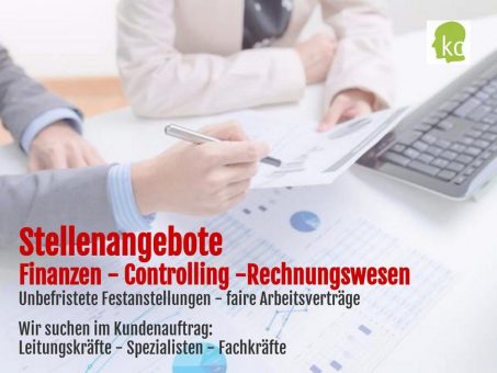 Stellenangebot Leitung Finanzbuchhaltung – Kontrast Personalberatung GmbH mit Auftrag Besetzung Management-Position durch Executive Search