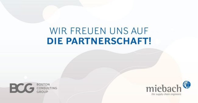 Boston Consulting Group und Miebach Consulting bieten Supply-Chain-Beratung aus einer Hand