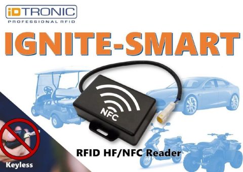 Universeller schlüsselloser Zugang zu Fahrzeugen durch iDTRONIC IGNITE-SMART READER