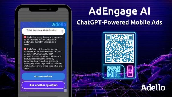 #ChatWithMe: Adello kombiniert die KI von ChatGPT und mobile advertising