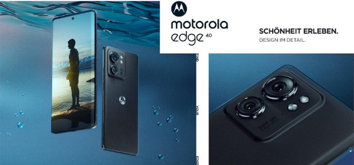 Das neue motorola edge40: stilvolles Design bis ins Detail