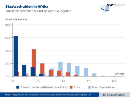 Staatsschulden in Afrika: große Zinsunterschiede je nach Gläubiger, private und chinesische Kredite am teuersten
