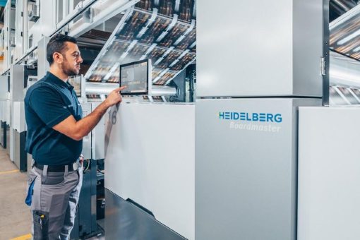 Produktivitätsverdopplung in der Verpackungsproduktion: HEIDELBERG stellt neue Boardmaster auf der Interpack 2023 vor