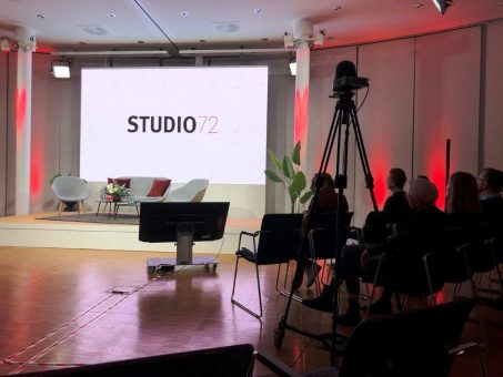 TVN SOLUTIONS stattet für ROSSMANN Event-Location Studio72 aus