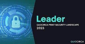 Quocirca zeichnet Lexmark als einen der aktuell weltweiten „Leader“ für Drucksicherheit aus