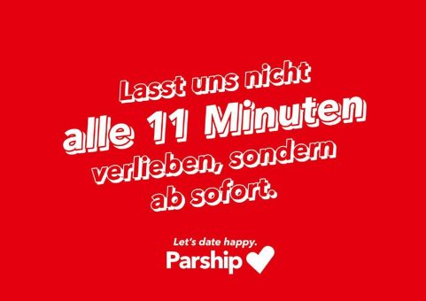 Parship startet Bewegung für gesünderes Dating