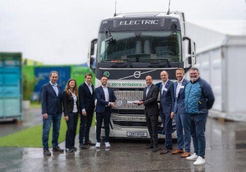 Contargo erhält von Volvo 15 E-Lkw