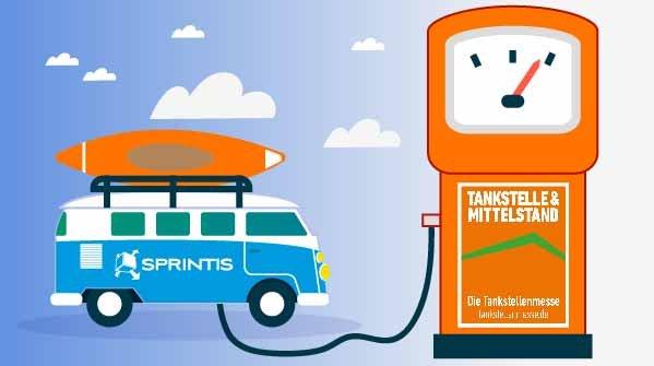 SPRINTIS auf der TANKSTELLE & MITTELSTAND 2023