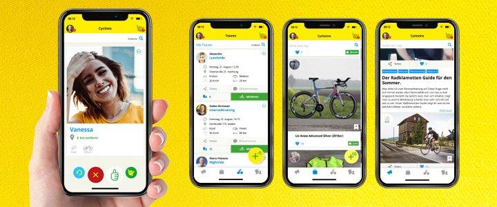 Cyclique – die Fahrrad-App, die das Radfahren noch besser macht
