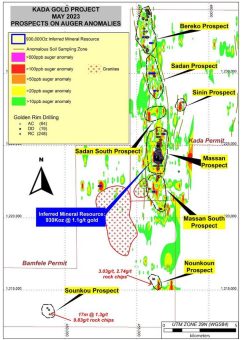 Golden Rim identifiziert neue Goldziele bei Kada