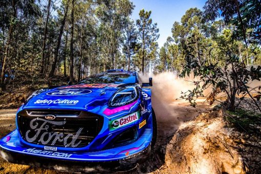 Rallye Portugal: Ott Tänak übernimmt mit dem Puma Hybrid Rally1 von  M-Sport Ford wieder Platz zwei der Fahrerwertung