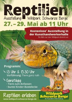 Exotische Gäste im Wildpark Schwarze Berge