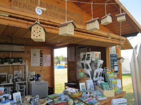 Der Geo-Naturpark Bergstraße-Odenwald zeigt auf dem Hessentag 2023 Flagge mit zahlreichen Aktionen, Informationen und einer Schauwerkstatt