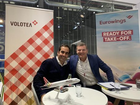 Eurowings startet Vertriebspartnerschaft mit Volotea