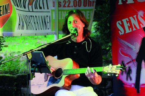 Benefizkonzert mit Sänger und Gitarrist Ralf Scheibe