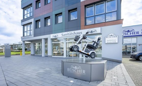 Ladenbau – Sanitätshaus Büscher in Paderborn baut mit OBV storedesign um