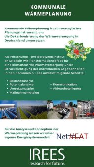 Wie IREES Lösungen zur Dekarbonisierung der Wärmeinfrastruktur in Kommunen entwickelt?