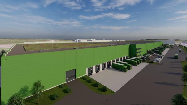 Green Cube – die neue Art der Logistik Immobilie