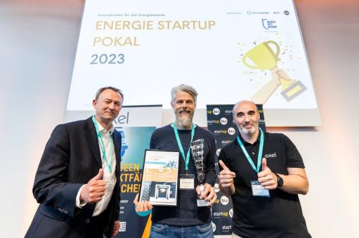 „PV2+“ zieht ins Landes􀁽inale des „Start-up BW Elevator Pitch 2023“ ein