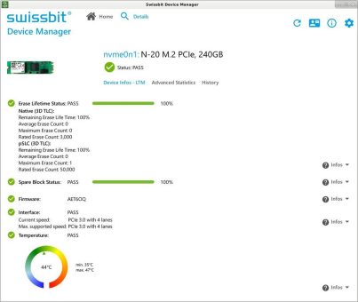 Swissbit stellt Management-Tool für Speicherprodukte vor