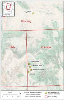 Consolidated Uranium kündigt geplante Ausgliederung von Premier American Uranium Inc. an, wodurch ein neues reines Uranunternehmen in den USA entsteht