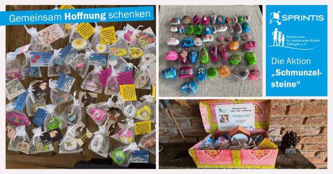 Gemeinsam Hoffnung schenken und ein Lächeln auf die Gesichter der tapferen Kinder  zaubern