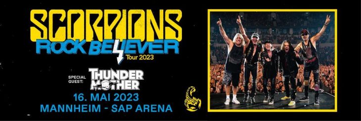 Scorpions: die legendäre Hard-Rock-Band im Mai 2023 live in Mannheim