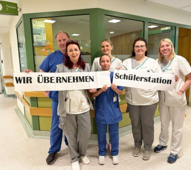 „Schüler leiten eine Station“ Pflegenachwuchs der Asklepios Klinik Lindau übernimmt Verantwortung