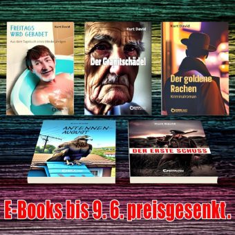 Ein Kultbuch aus der mittleren DDR, eine Ideen-Heirat und ein kleiner Bussard namens August – Fünf E-Books von Freitag bis Freitag zum Sonderpreis