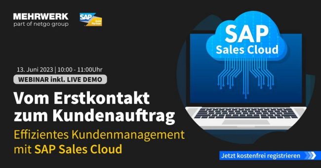 Mit SAP Sales Cloud zu mehr Flexibilität für Vertrieb und Marketing