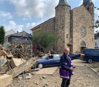 Afrikanische Kirchen spenden über 20.000,- Euro für Unwetteropfer in Deutschland