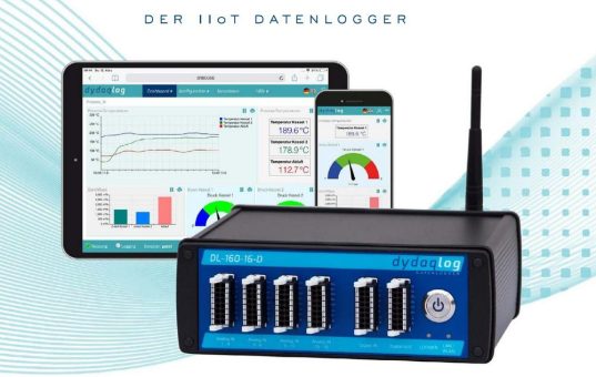 dydaqlog – der IIoT Datenlogger – webbasiert, vernetzt und intuitiv