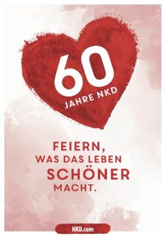 NKD feiert 60-jähriges Jubiläum