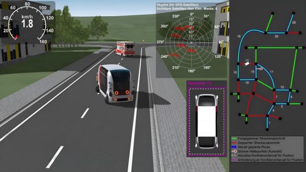 CarMaker unterstützt Projekt zum automatisierten Fahren