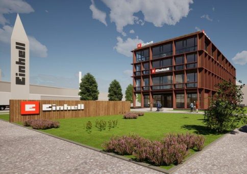 Einhell investiert weiter in die Zukunft: Neues Bürogebäude am Firmensitz in Landau