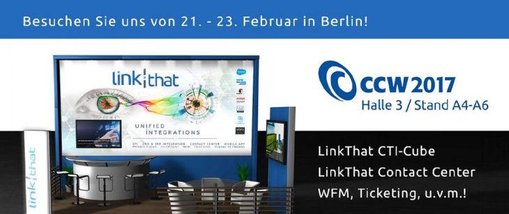 LinkThat präsentiert integriertes Multichannel-Portfolio und neue Marke auf der CCW 2017